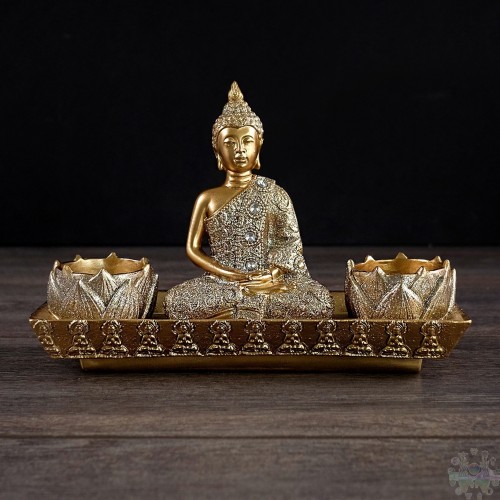 Chandelier Bouddha or 8x3x6
