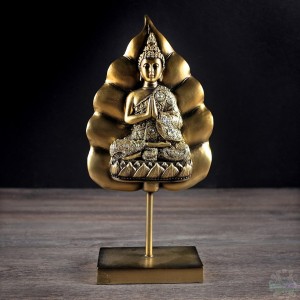 Bouddha plaque on stand 6x2x13
